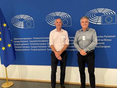 Paul Traa en Jos van Kleef bezoeken Europees Parlement - AgroLingua